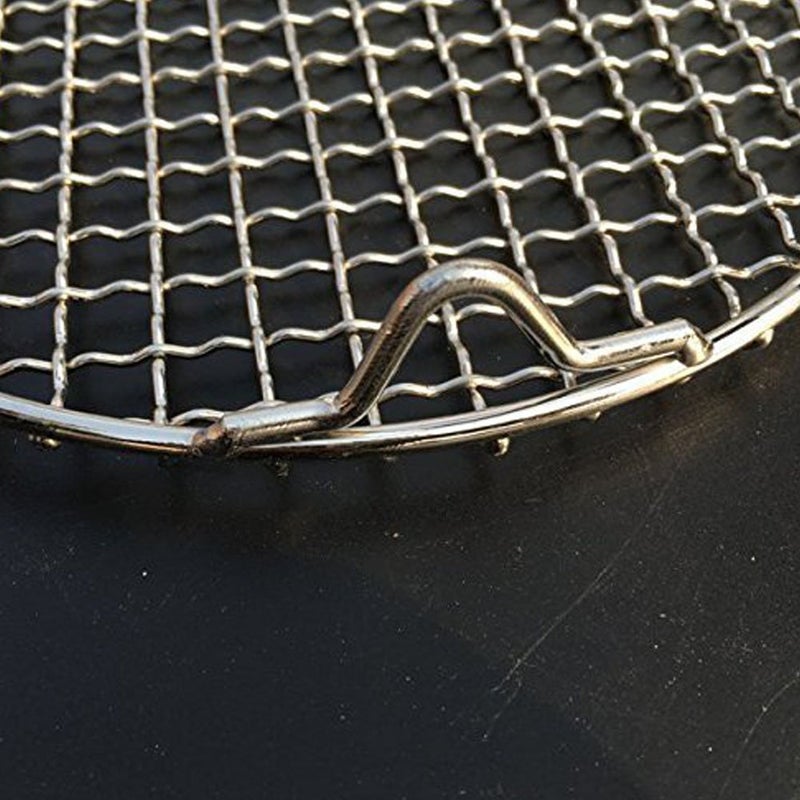 Fivebop Round Cooling Rack Stainless Steel Cross Wire Barbecue Grill Net Racks with 3 Legs for Cooking Baking Steaming (8.25 inches) - Image 4